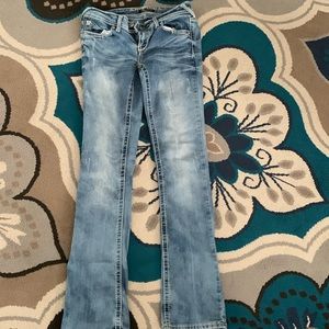 Almost famous size 3 denim jeans